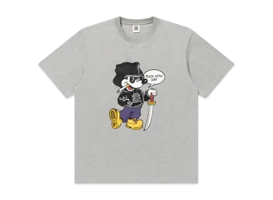 BlackEyePatch Bootleg Rat Tee "Heather Gray"