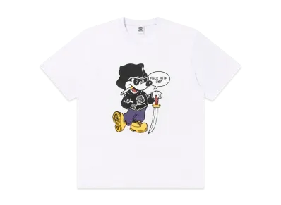 BlackEyePatch Bootleg Rat Tee "White"
