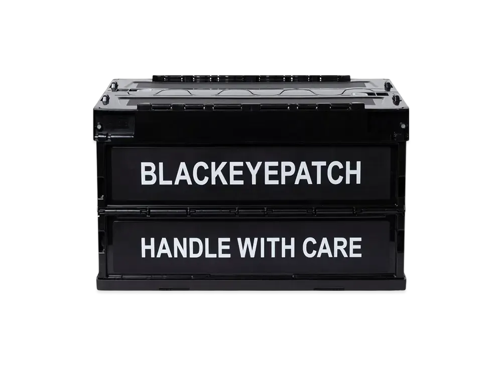 BlackEyePatch OG Label Folding Contanier "Black"