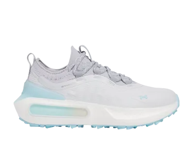 アンダーアーマー ウィメンズ UAファントム フォア スパイクレス "ディスタントグレー/ストリーム"