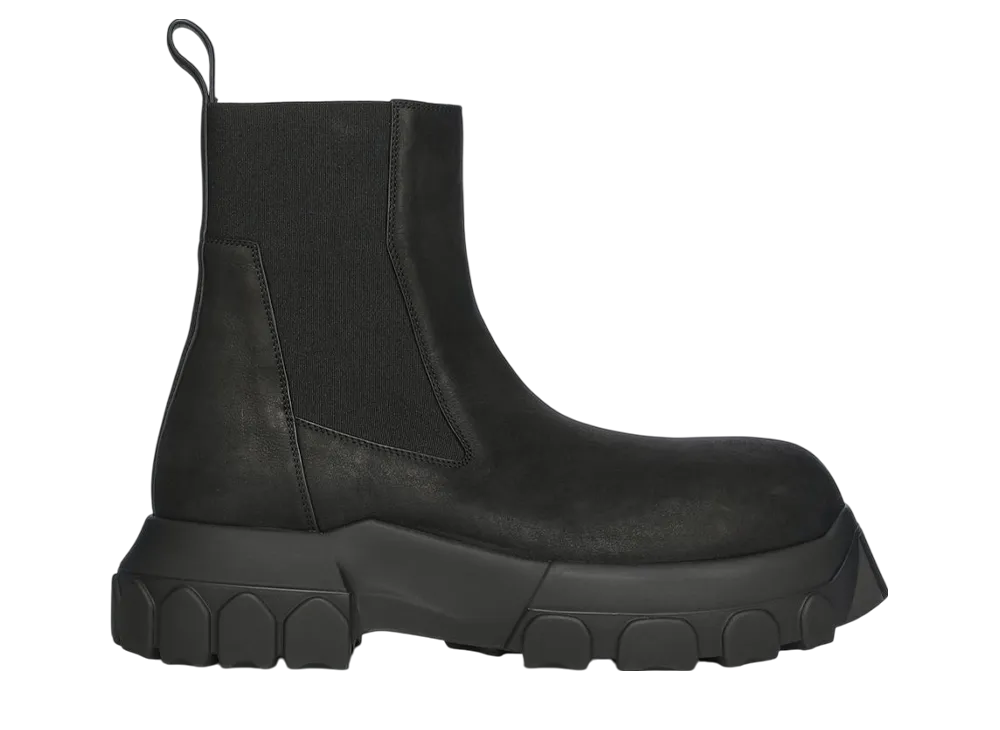 Rick Owens Hollywood Beatle Bozo Tractors "Black/Black"