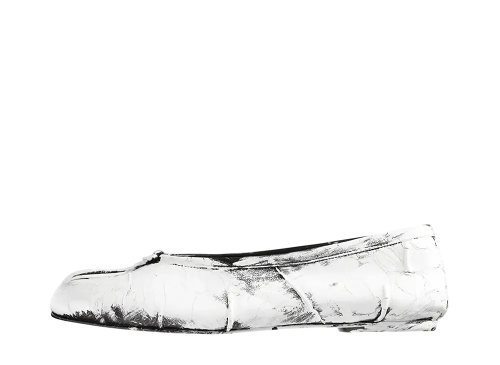 Maison Margiela Women's Tabi New Ballerina "Black/White"