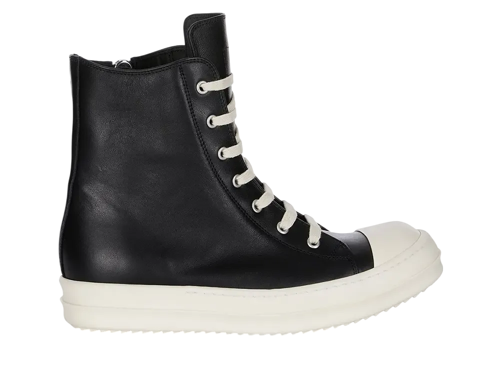 Rick Owens Hollywood Sneakers "Black/Milk/Milk"
