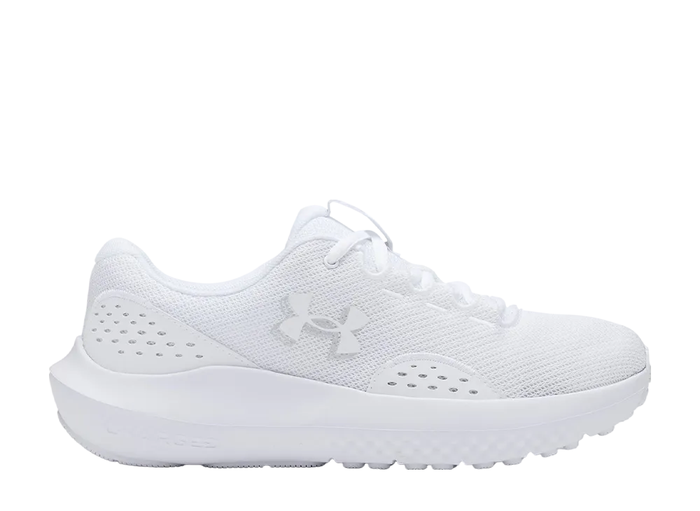 アンダーアーマー ウィメンズ UAチャージド サージ4 ワイド "ホワイト"