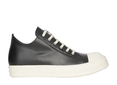 Rick Owens Hollywood Low Sneakers "Black/Milk/Milk"