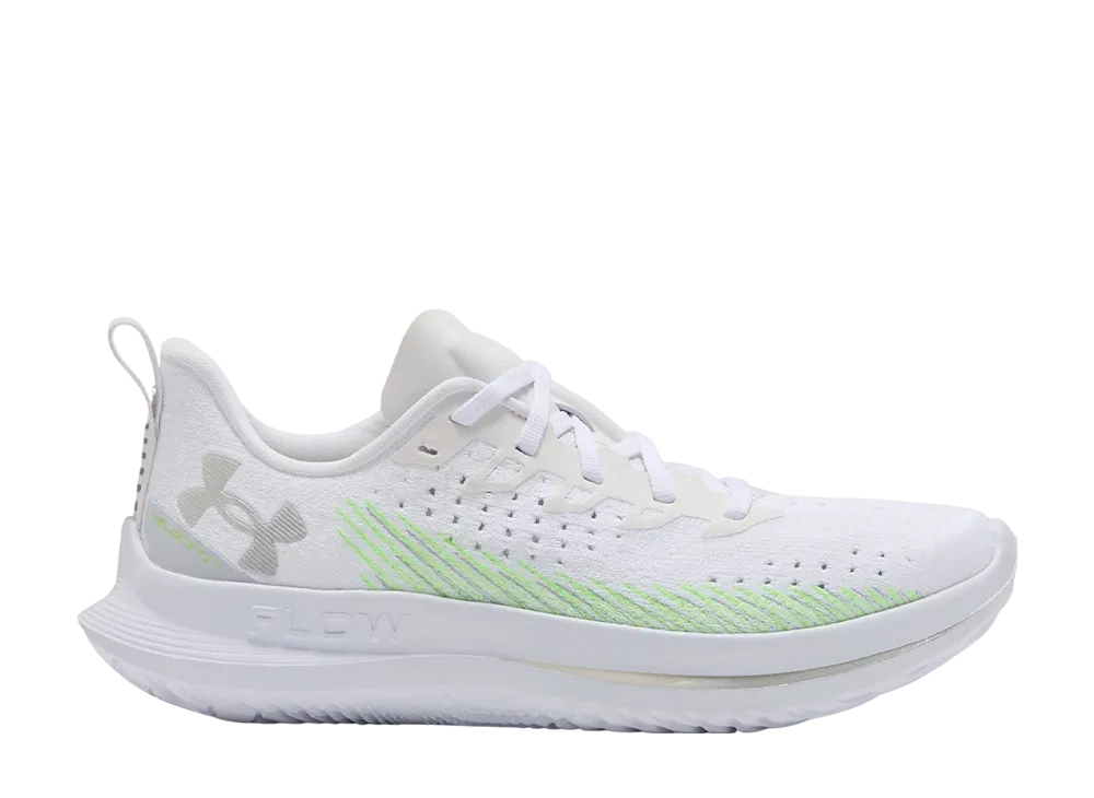 アンダーアーマー ウィメンズ UAベロシティ4 "ホワイト/ハイパーグリーン"