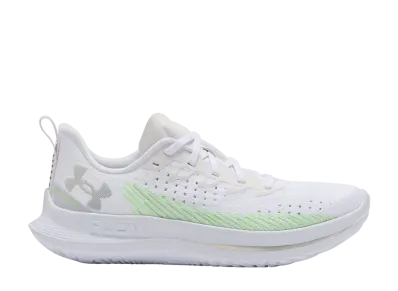 アンダーアーマー ウィメンズ UAベロシティ4 "ホワイト/ハイパーグリーン"