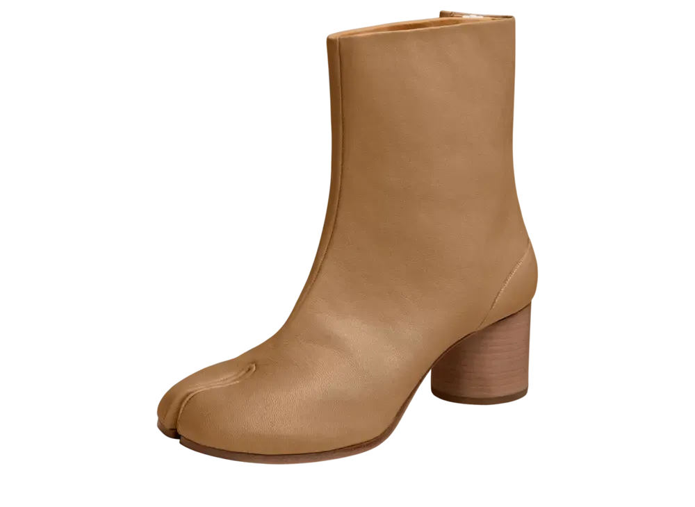 ブーツその他 MAISON MARGIELA Woman Boots Nude S58WU0246P3753 T4091 Maison Margiela Chelsea Tabi Boot Black (Women's