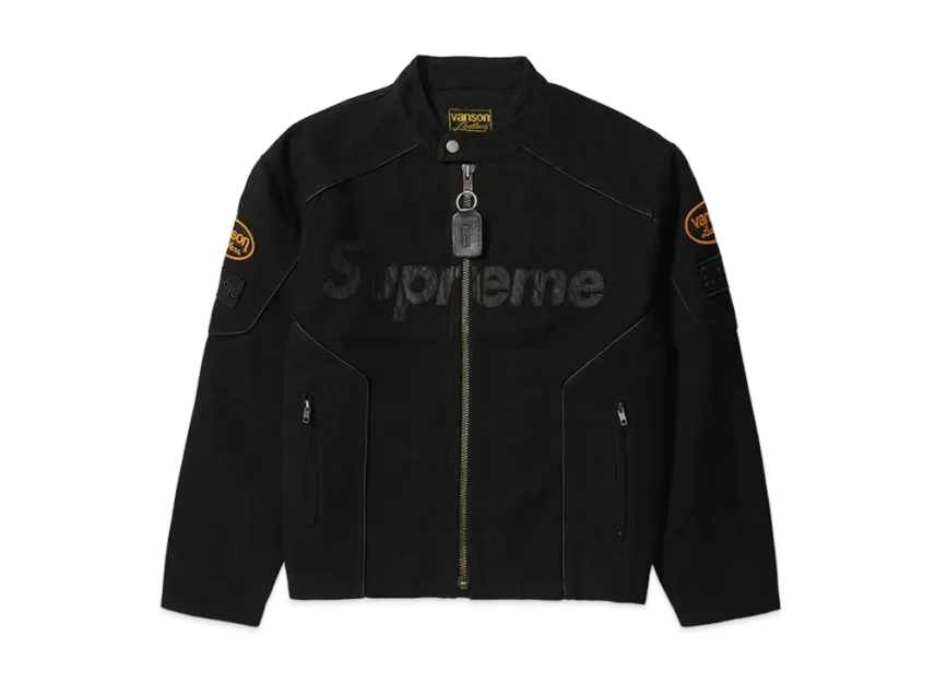 Supreme x Vanson Leathers Cordura Cotton Jacket Supreme x Vanson Leathers Cordura Cotton Jacket