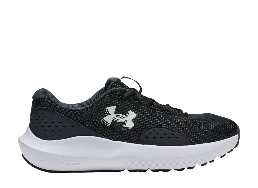 アンダーアーマー ウィメンズ UAチャージド サージ4 ワイド "ブラック/アンスラサイト/ホワイト"