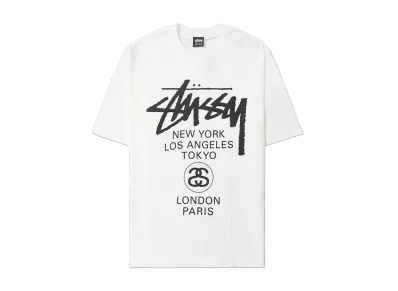 Stussy World Tour Tee "White" (2025) 3903962