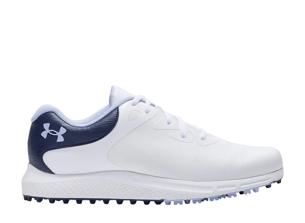 アンダーアーマー ウィメンズ UAチャージド ブリーズ2 スパイクレス "ホワイト/ミッドナイトネイビー"
