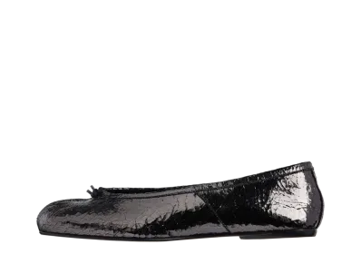 Maison Margiela Women's Tabi Broken Mirror New Ballerinas "Dark Grey"