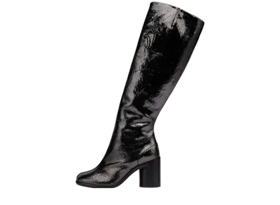 Maison Margiela Women's Tabi Broken Mirror Boots "Dark Grey"