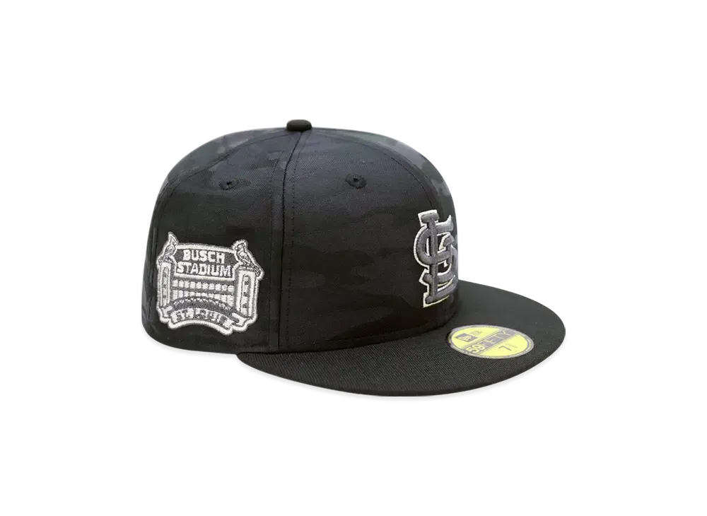 NEW ERA x THE CAP 'Cloaking Device II' 59Fifty St. Louis Cardinals "Black Camo"