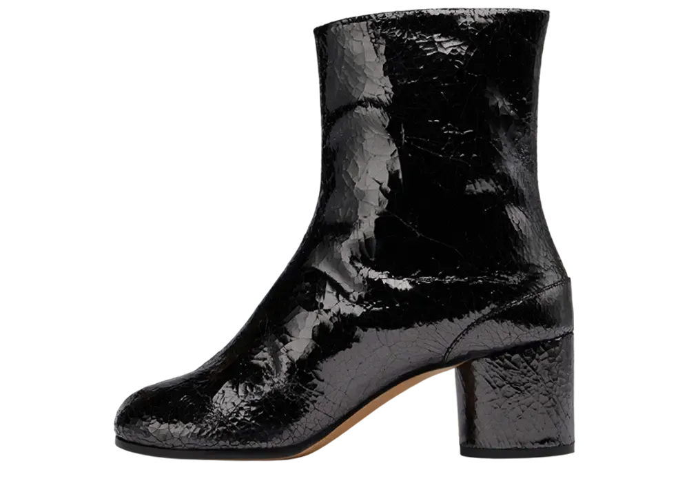 メゾンマルジェラ ウィメンズ タビ ミラーブーツ H60 "ダークグレー"