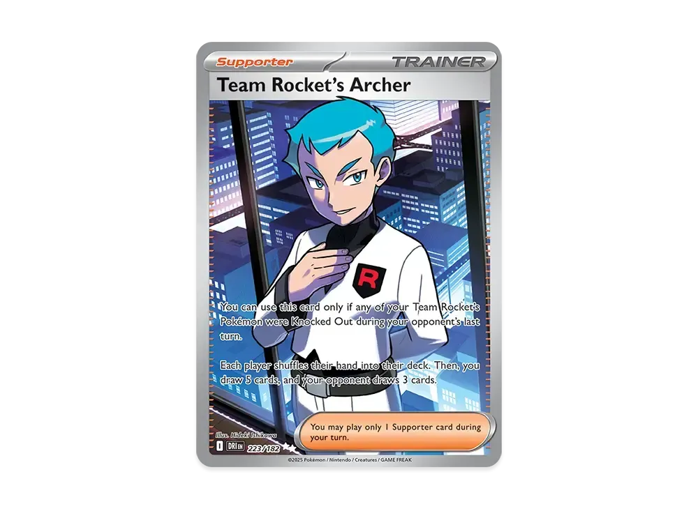 ロケット団のアポロ UR [DRI EN 223/240]【英語版】(スカーレット&バイオレット「ダステンドライバルス」)