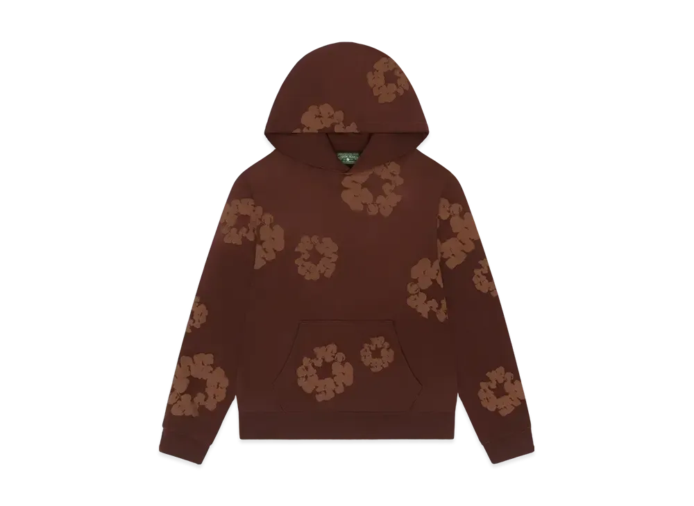 DENIM TEARS Mono Cotton Wreath Hoodie "Brown"
