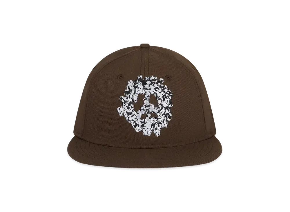 DENIM TEARS Peace Wreath Cap "Brown"