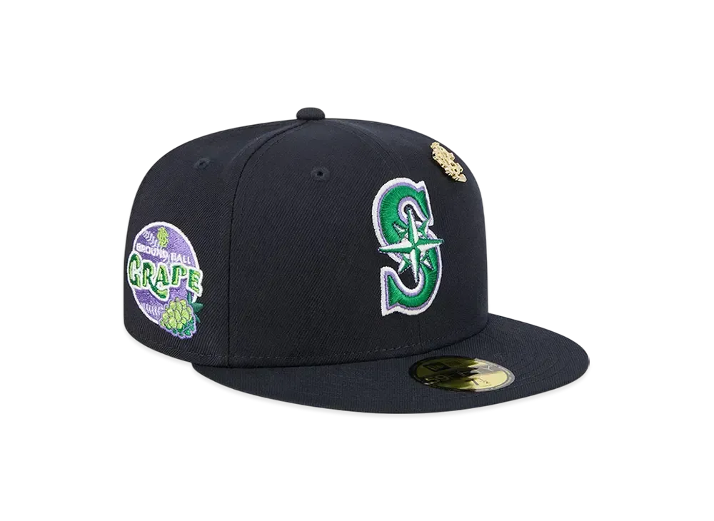 NEW ERA 59Fifty Big League Chew x MLB Seattle Mariners "Navy"