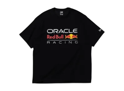 NEW ERA Short Sleeve Performance T-Shirt Motorsport Collection Red Bull Racing "Black"