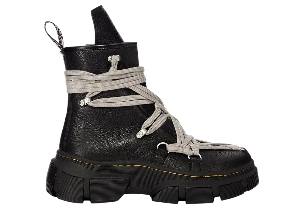 リックオウエンス × ドクターマーチン 1460 DMXL メガレース ブーツ "ブラック"