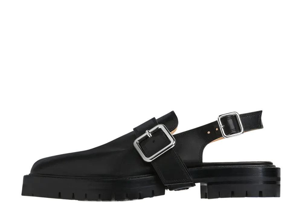 メゾンマルジェラ タビ カウンティサンダル "ブラック"