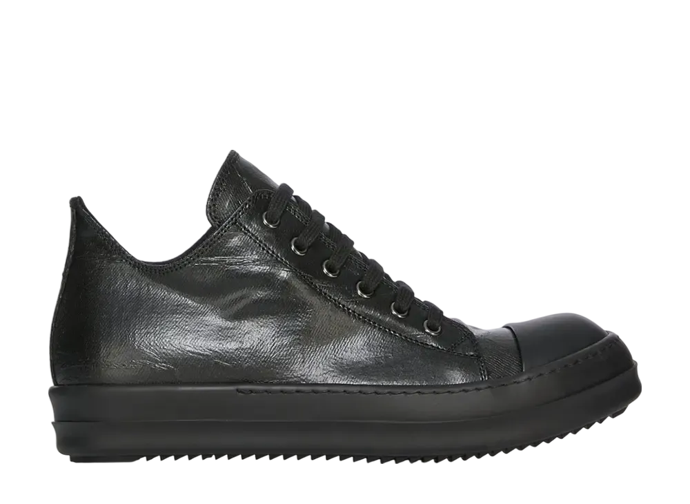 Rick Owens DRKSHDW Hollywood Low Sneaks "All Black"