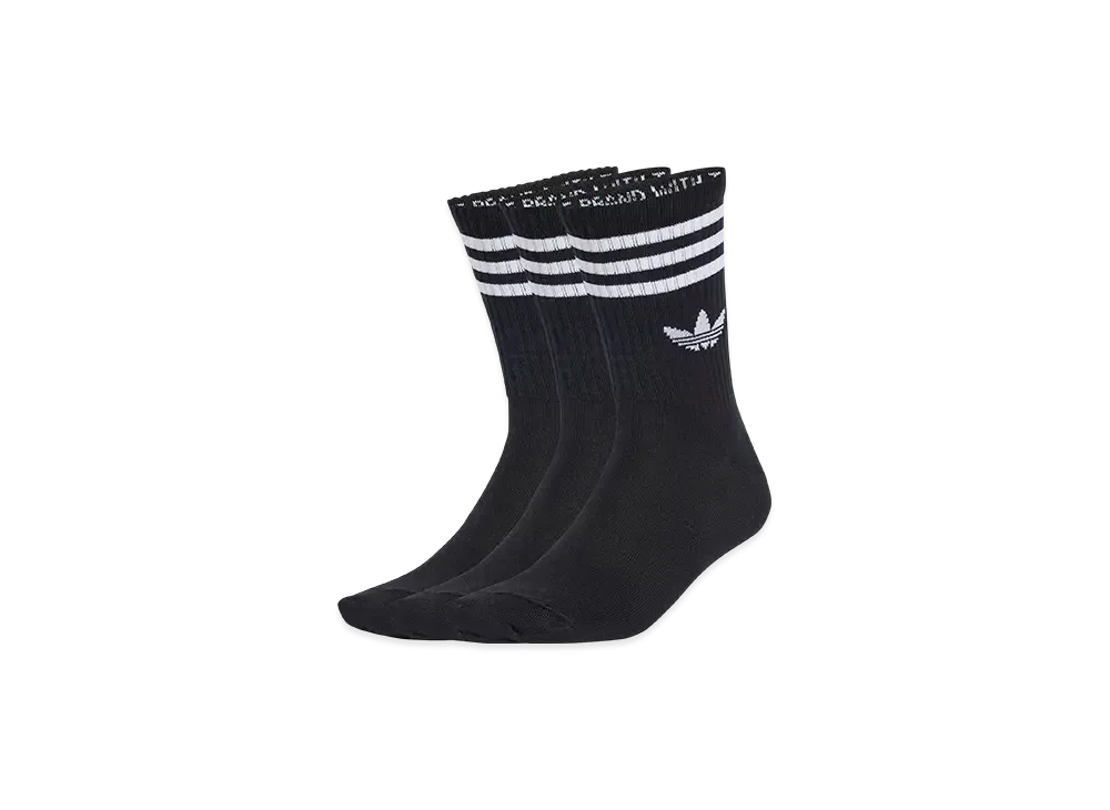 adidas 3S Crew S 3P "Black/Black/Black"