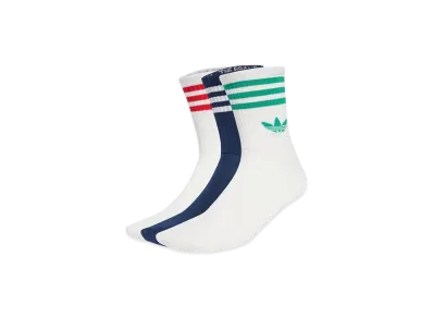 adidas 3S Crew S 3P "White/Night Indigo/White"