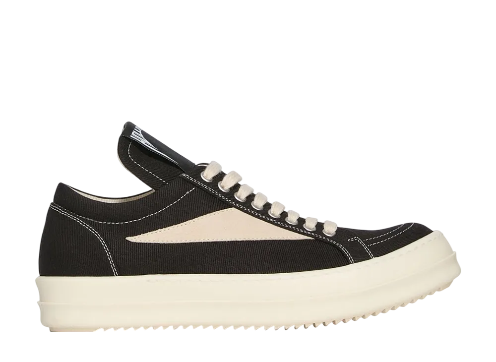 リックオウエンス ダークシャドウ ハリウッド ヴィンテージ スニークス "ブラック/ミルク/ミルク"