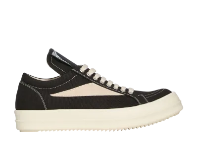 Rick Owens DRKSHDW Hollywood Vintage Sneaks "Black/Milk/Milk"