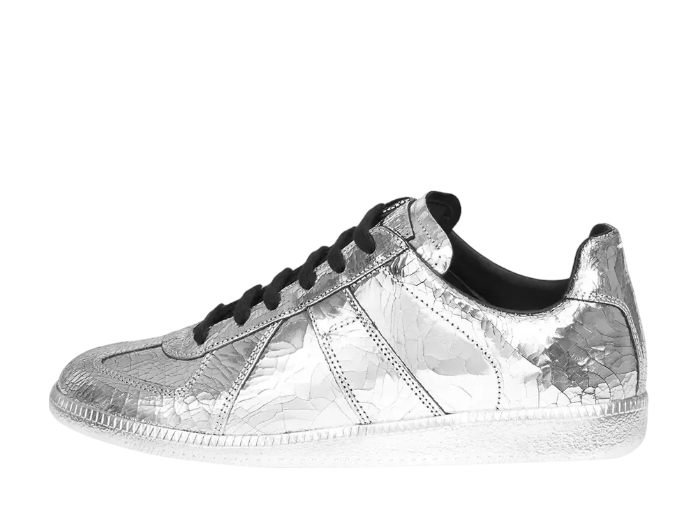 メゾンマルジェラ レプリカ ミラー スニーカー "シルバー"