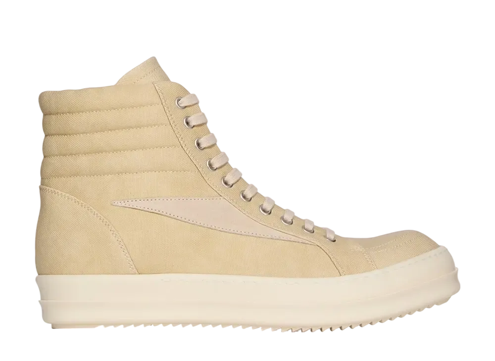 Rick Owens DRKSHDW Hollywood Vintage High "Parchment/Milk/Milk"