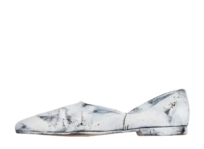 Maison Margiela Bianchetto Grecian Slippers "Mat Bianchetto"