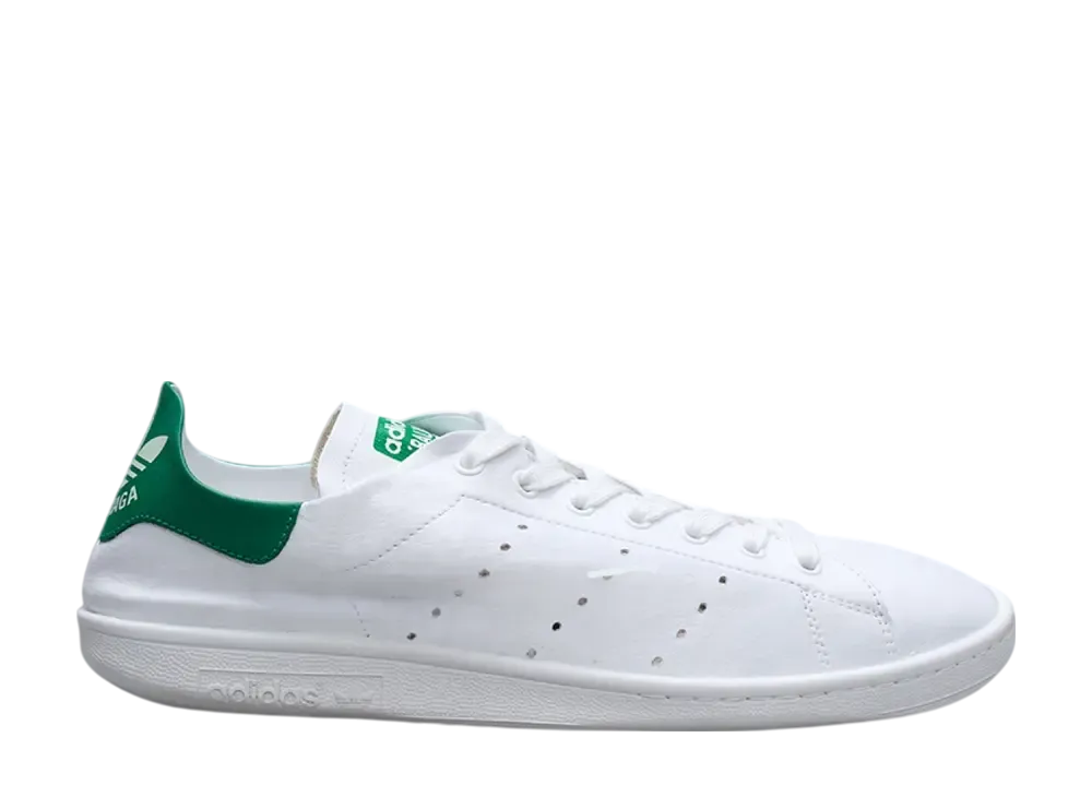 BALENCIAGA × adidas Stan Smith "Core White/Green"