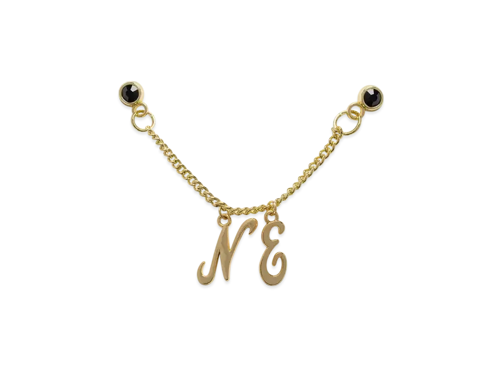 NEW ERA Cap Accessories Pins 59Fifty Day Memorial Collection Chain Classic Logo "Gold"