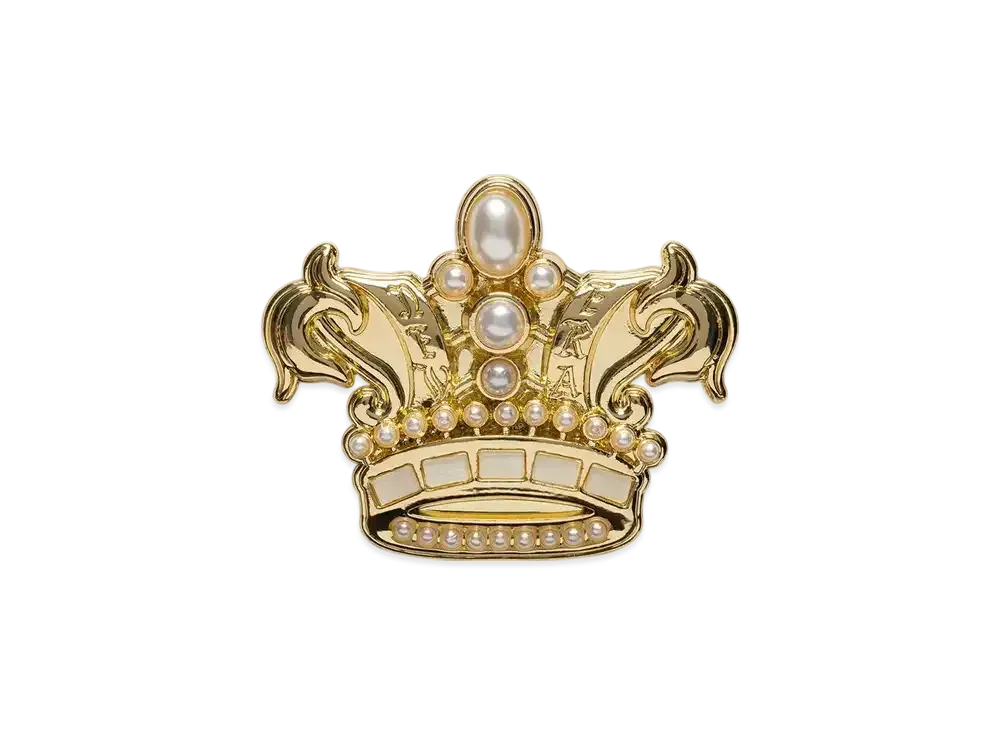 NEW ERA Cap Accessories Pins 59Fifty Day Memorial Collection Crown Brooch "Gold"