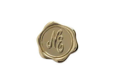 NEW ERA Cap Accessories Pins 59Fifty Day Memorial Collection Wax Seal "Gold"