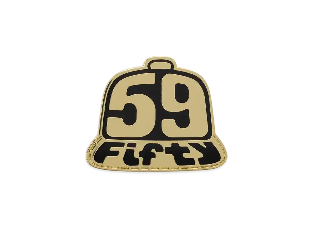 NEW ERA Cap Accessories Pins 59Fifty Day Memorial Collection 59Fifty Cap "Black/Gold"