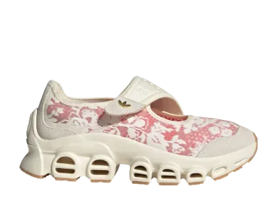 リバティロンドン × アディダスオリジナルス ウィメンズ アディフォーム メガジェーン "クラウドホワイト/クリームホワイト/セミルシッドレッド"