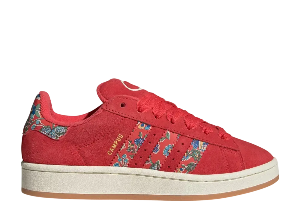 リバティ ロンドン × アディダスオリジナルス ウィメンズ キャンパス 00s "セミルシッドレッド"