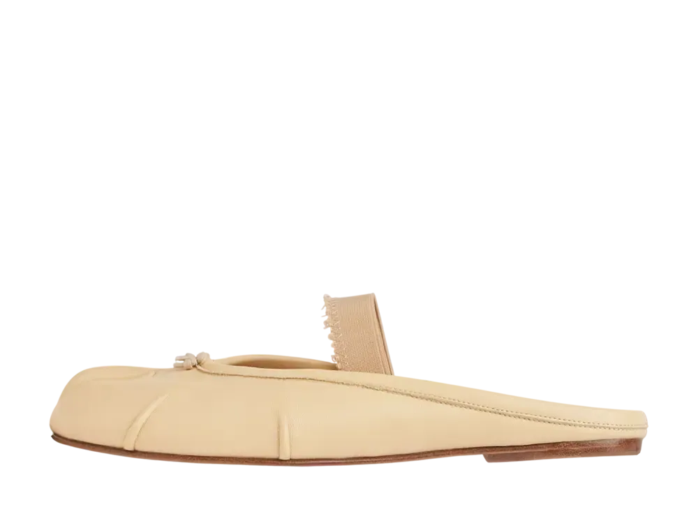 メゾンマルジェラ ウィメンズ タビ エラスティックバンドミュール "ヌード"