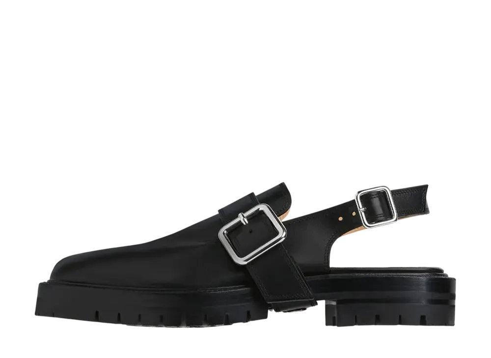 メゾンマルジェラ ウィメンズ タビ カウンティサンダル "ブラック"