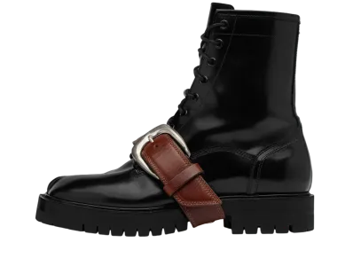 Maison Margiela Women's Tabi Combat High-Tops "Black"