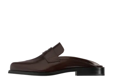 Maison Margiela Women's Tabi City Loafer Mules "Brown"