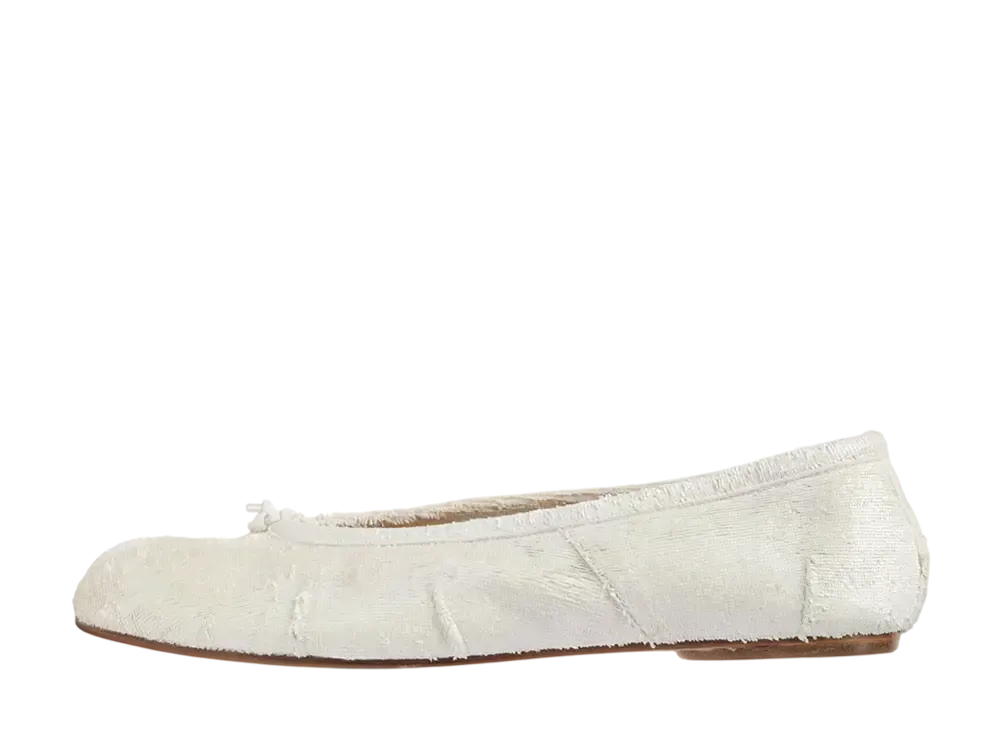 Maison Margiela Women's Tabi New Ballerina "White"