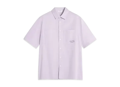 Maison Kitsune Relax Short Sleeve Shirt "Soft Mauve"