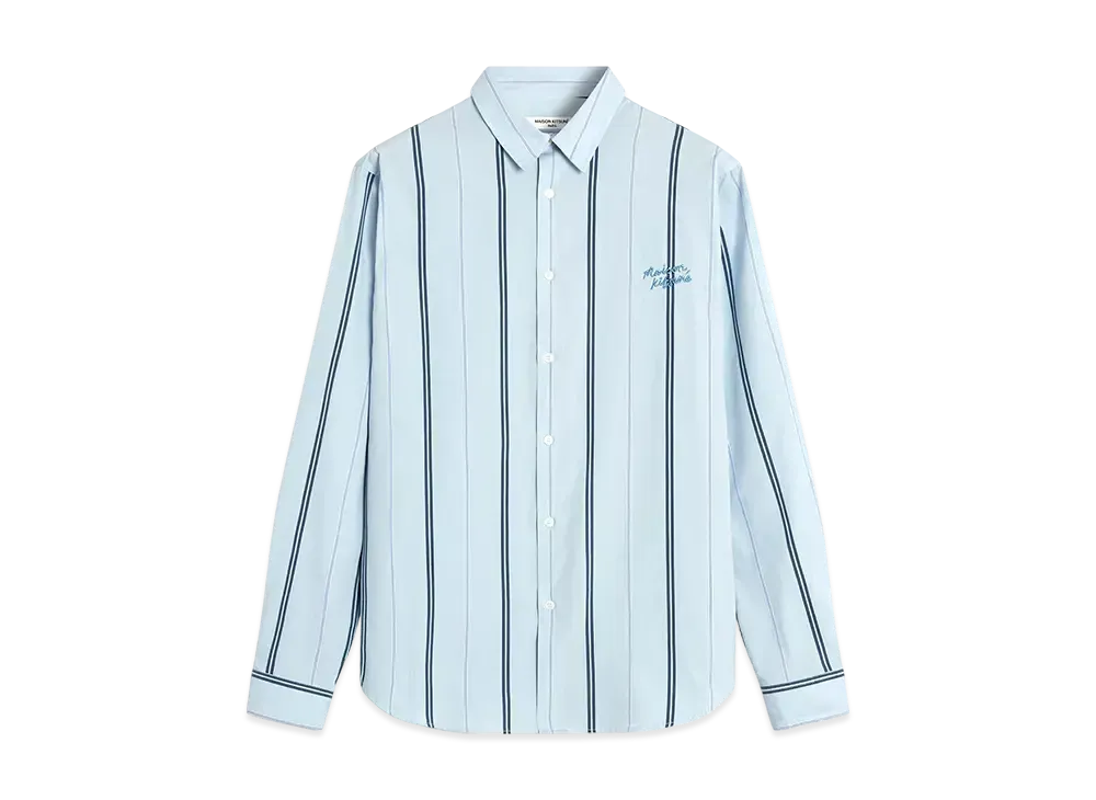 Maison Kitsune Relax Shirt "Cirrus Blue"
