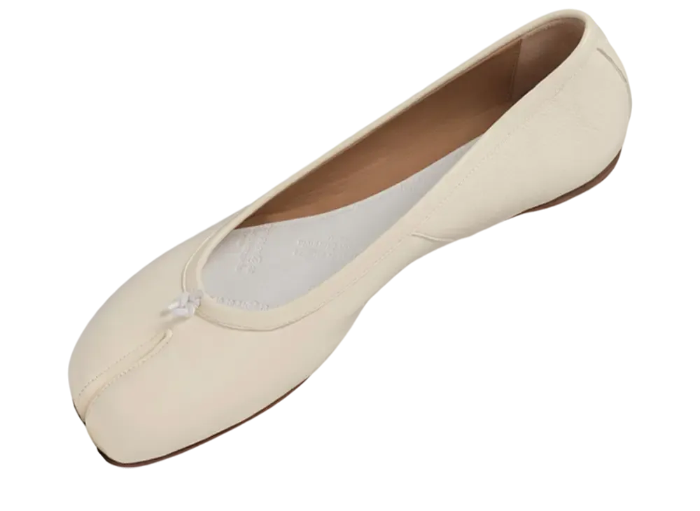 メゾンマルジェラ ウィメンズ タビ バレリーナ "ホワイト"